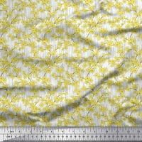 SOIMOI poliester Crepe tkanina umjetnička cvjetna tiskana šivanje tkanine širine
