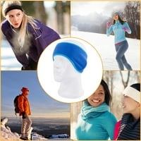 Fleece Ear Grijači za glavu zimski uši za muškarce Žene u hladnom vremenu, trčanje joga skijanje jahačke