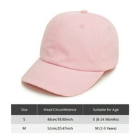 Modna kapa za djecu za zaštitu od sunca Dječja dječačka šešir Podesiva putovanja Djeca Baseball Cap