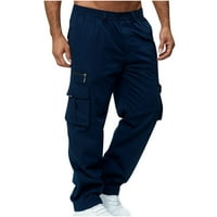 Isaierl muške gaće plus veličina Multi džepovi hlače rade taktičke hlače Ljetna radna odjeća teretna