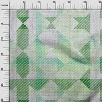 Onuone pamuk poplin zelena tkanina Provjerite haljinu materijal tkanina za ispis tkanina sa dvorištem širom