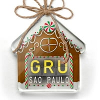 Ornament je tiskao jedan naiden grudijski kod Zračne luke za Sao Paulo Božić Neonblond