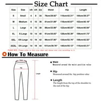 Mensfull Dužina hlače Čišćenje Yoga čipkastih bib hlača Coverall pantalona dugačke elastičnosti za hlače