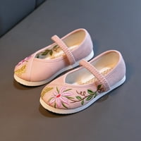 DMQupv Djevojke Veličina Flip Flops Sandale Modne djece Izvođenje vezene sandale Veličina mališane cipele