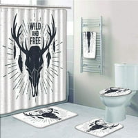 Tribal Vintage Grunge jelena divlji besplatni inspirativni slovi tamno kupatilo set zavoja zavoja za