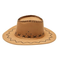 Putno puno šavova za odrasle Ljeto Zapadni modni kaubojski šešir Širok podrum Putovanje Sun Cap