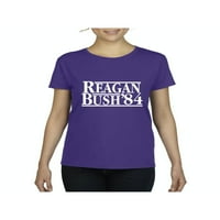 MMF - Ženska majica kratki rukav, do žena Veličina 3XL - Reagan Bush 84