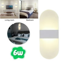 6W Moderna LED zidna rasvjeta prema dolje kocke spavaća soba SCONCE Svjetiljka učvršćena unutarnja vanjska
