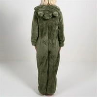 Žene jedan pidžami zimski patentni patentni patentni patentni paketni salon za spavanje salon toplo