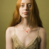Ogrlice za žene dame modni resel dvostruki sloj privjesak ogrlica nakit pokloni za nju
