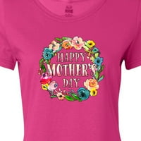 Inktastična sretna majčin dan - cvijeće ženska majica
