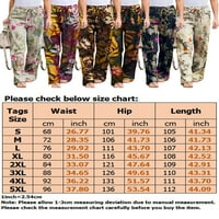 Niuer Women Loode Wide nogu Dame LANES LOUNGEWEAR BOHEMAIN Dnevni nošenje cvjetni salon Palazzo Pant