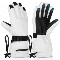 Skijaške rukavice, vodootporne na dodirnim zaslonom za sniježne ploče, tople zimske snježne rukavice