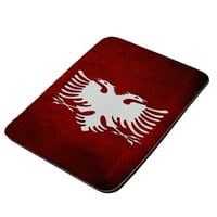 Albanska zastava - Kuzmark Mousepad Hot Pad Trivet