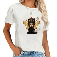 Bee Slatka ženska majica kratkih rukava sa vintage grafikom - savršen poklon za Halloween Božić ili