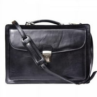 Unizno luksuzno ručno rađene kožne torbe za poslovnu klasu, crna