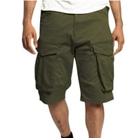 Pejock muške kratke hlače, muškarci, ležerne duljine koljena, hlače sa džepovima, ljetno lagano na otvorenom