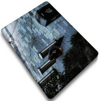 Kaishek Hard Shell Custom poklopca za MacBook Pro S - M2 A + crna poklopac tastature, serija perja 0164