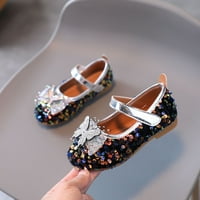 FESFESFES TODDLER cipele za bebe djevojke slatke biserne leptir od leptira bez klizanja cipele s malim