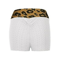 Ženske kratke hlače Brazilska teksturirane plijene gamaše kratke hlače protiv celulitne shrične guzice za podizanje bijelog s