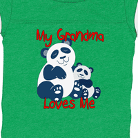 Inktastic moja baka voli me panda poklon dječji dječaka ili dječja djevojaka