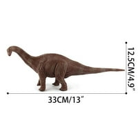 Fonwoon Realistic Animal Figura prozirna tekstura Splemelle Dragon Model igračke Djeca