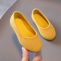 CAICJ TODDLER Cipele Ljeto i jesenske modne djevojke Ležerne cipele u boji jednostavne stile ravne male