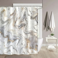 Šareni apstraktni mramorni geometrijski uzorak tkanina za zavjese za tuširanje kupatilo za zavjese DECOR