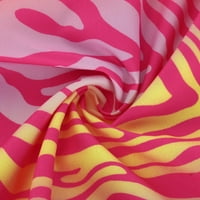 Haljine za žene mini a-linijski rukav ležerni s V-izrezom ljeto tiskana haljina vruća ružičasta xl