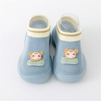 Dječaci Djevojke životinjske crtane čarape cipele Toddler Toplice čarape za podno uređaje Neki klizanje cipele za 0 meseci