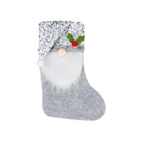 Veliki ukras Personalizirane čarape Bijeli odmor za ukrašavanje porodične zabave Plišani prikladni božićni