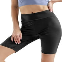 Trowwalk High Squist joga kratke hlače za žene Control Control Fitness Atletic ActiveWear Workout Jogger Bike Trkeći