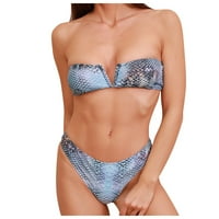 Clearsance Tankini kupaći odijela za žene Bikini Halter Backlex plus Size kupaći kostim za žene Visoki