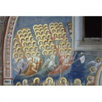 Posstrazzi Sal Posljednja presuda Detalj C1305- Giotto CA1266- italijanska freska Capella Scrovegni