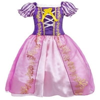 Jurebecia Rapunzel princeze kostimi rođendanska zabava prerušiti se za djevojčice