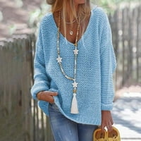 GUZOM džemper za žene na prodaju - džemperi za žene Trendi labavi modni čvrsti pulover vrhovi novih