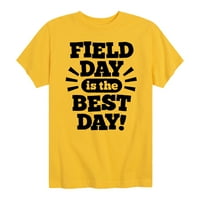 Instant poruka - Dan polja je najbolji dan - grafička majica kratkih rukava za mališana i mlade