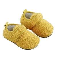 Baycosin papuče za dječake Djevojke Toddler papuče memorijska pjena Little Kid House papuče velike djece cipele za spavaće sobe plavo 13-1