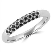 Veličanstvo dijamanti MDR190062-6. 0. CTW okrugli dijamantski dijamantni prsten za vjenčanje tri reda