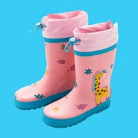 Caicj Toddler Cipele Toddler Rain Boots Baby Rain Boots kratke kišne čizme za Toddler Lako na laganim