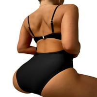 Wybzd One Tummy Controls za žene za žene remen za rezanje bikini setovi bodionici kupaći kupaći kostim