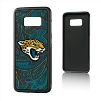 Jacksonville Jaguars Galaxy Paisley Design Bump Case