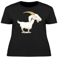 Slatka kozja crtana majica za kozju žene -Image by Shutterstock, ženska srednja