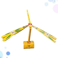 Dečija balansna igračka Bambus Dragonfly igračka Edukativni model nauke Model s držačem za djecu djeca