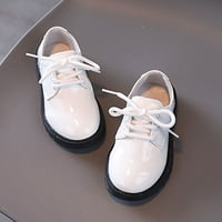Baby Cipele Ljeto i jesenska modna slatka casual čvrsta boja čipka u obliku okrugle cipele debele dno,