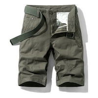 Umitay kratke hlače za muškarce Muške modne džepove u boji pamučne kratke hlače sa pet bodova Kratke