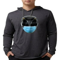 Cafepress - Power Rangers Black Ranger Wear - Muška majica sa kapuljačom