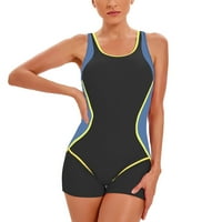 Giligiliso ženski sportski kupaći kostimi Konzervativni kolori za blokiranje boja