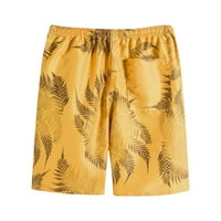 Muške kratke hlače Casual Classic Fit izvlačenje ljeto Plaže kratke hlače sa elastičnim strukom i džepovima,
