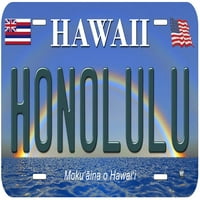 Honolulu Tag Novelty Autobusna ploča automobila Auto